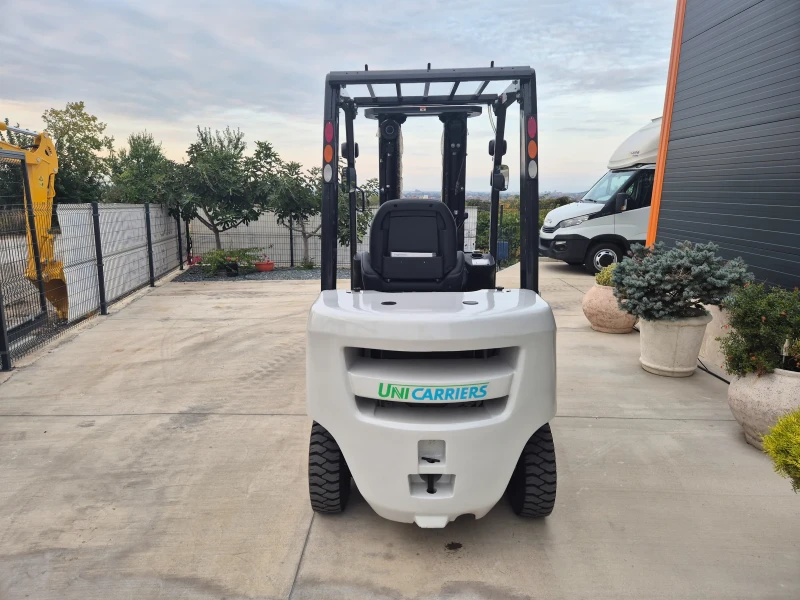 Мотокар Nissan UniCarriers JAPAN / ТРИПЛЕКС+ СВОБОДЕН ХОД, снимка 4 - Индустриална техника - 52043497