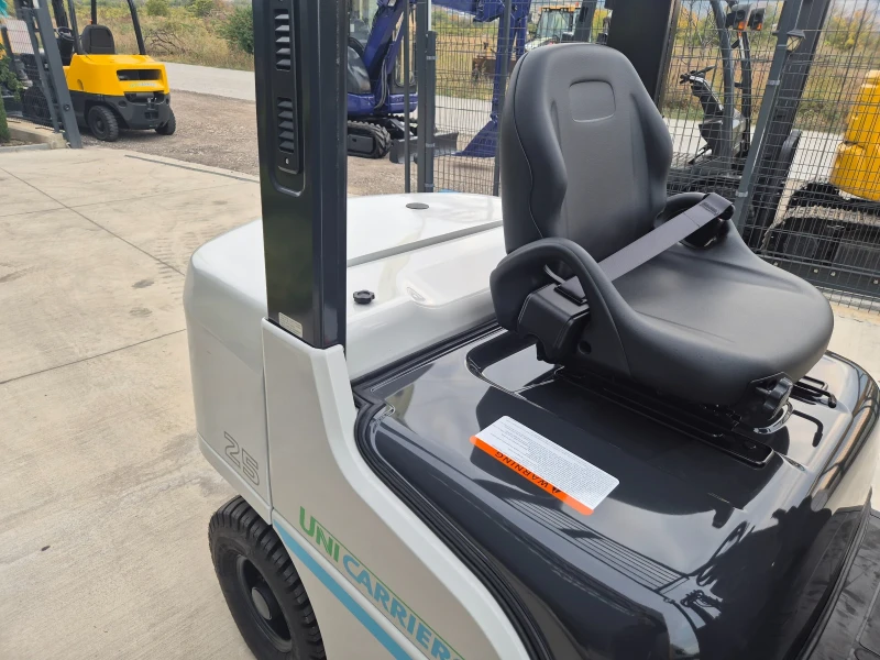 Мотокар Nissan UniCarriers JAPAN / ТРИПЛЕКС+ СВОБОДЕН ХОД, снимка 13 - Индустриална техника - 52043497