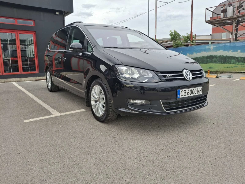 VW Sharan 2.0 TDI* 184 к.с.* R-Line* 4 MOTION* АВТОМАТ* 6+ 1, снимка 3 - Автомобили и джипове - 52965524