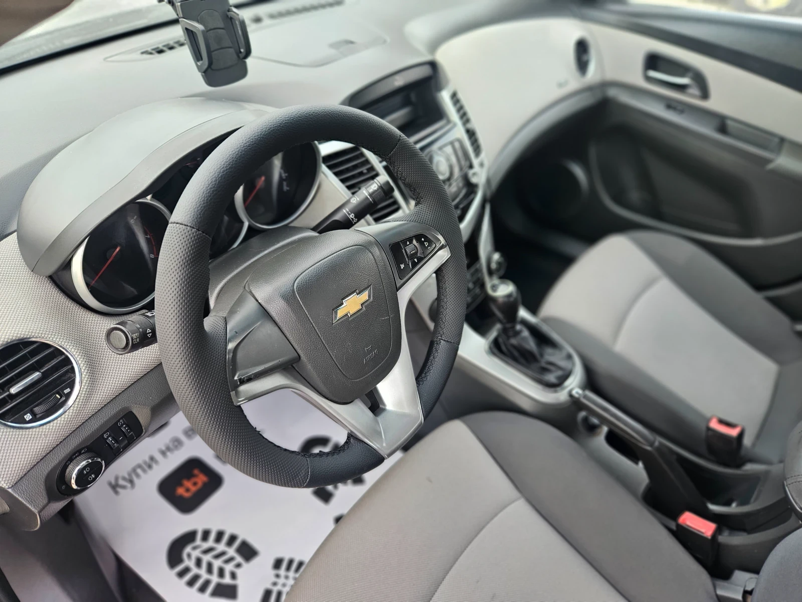 Chevrolet Cruze 1.8/ЕВРО5Б/LS, снимка 9 - Автомобили и джипове - 53944008