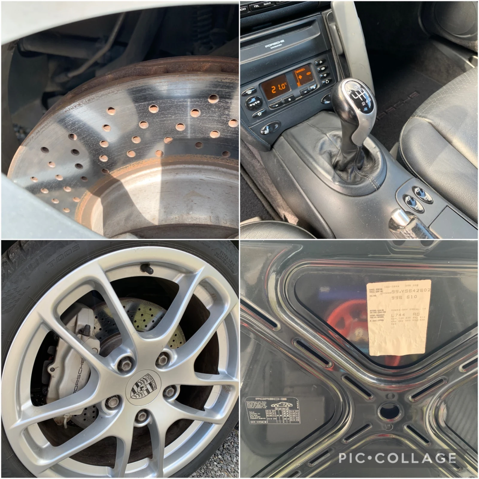 Porsche 996 41000км.CARRERA4.CABRIO, снимка 10 - Автомобили и джипове - 55062336