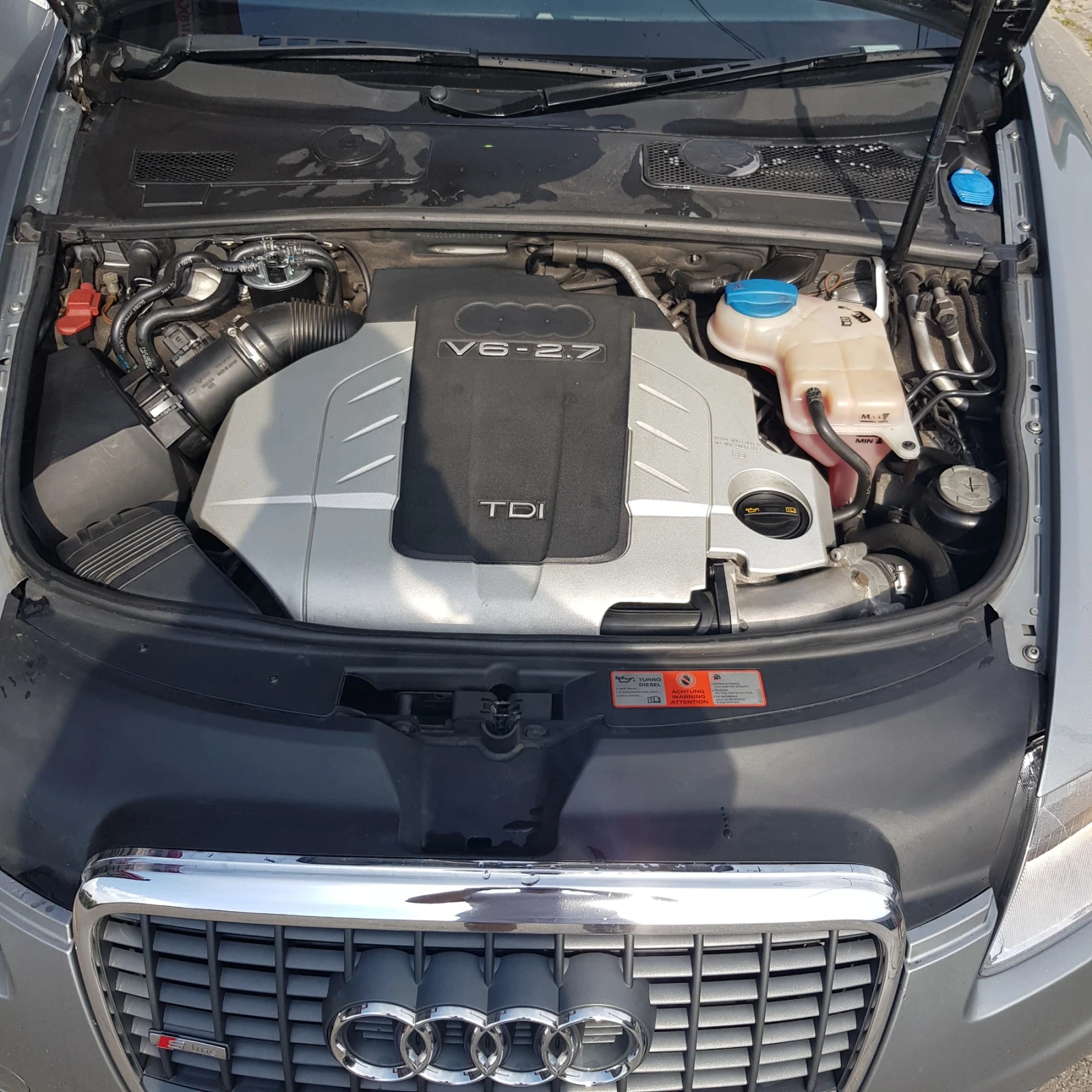 Audi A6  S Line ДЕСЕН ВОЛАН, снимка 9 - Автомобили и джипове - 55156102