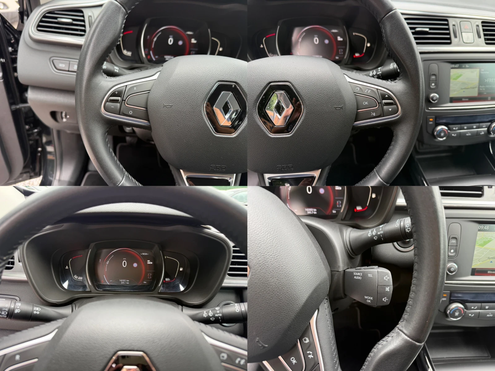 Renault Kadjar 1.2TCe/130hp/Кожа/Нави/Подгрев/ТОП, снимка 14 - Автомобили и джипове - 55037753