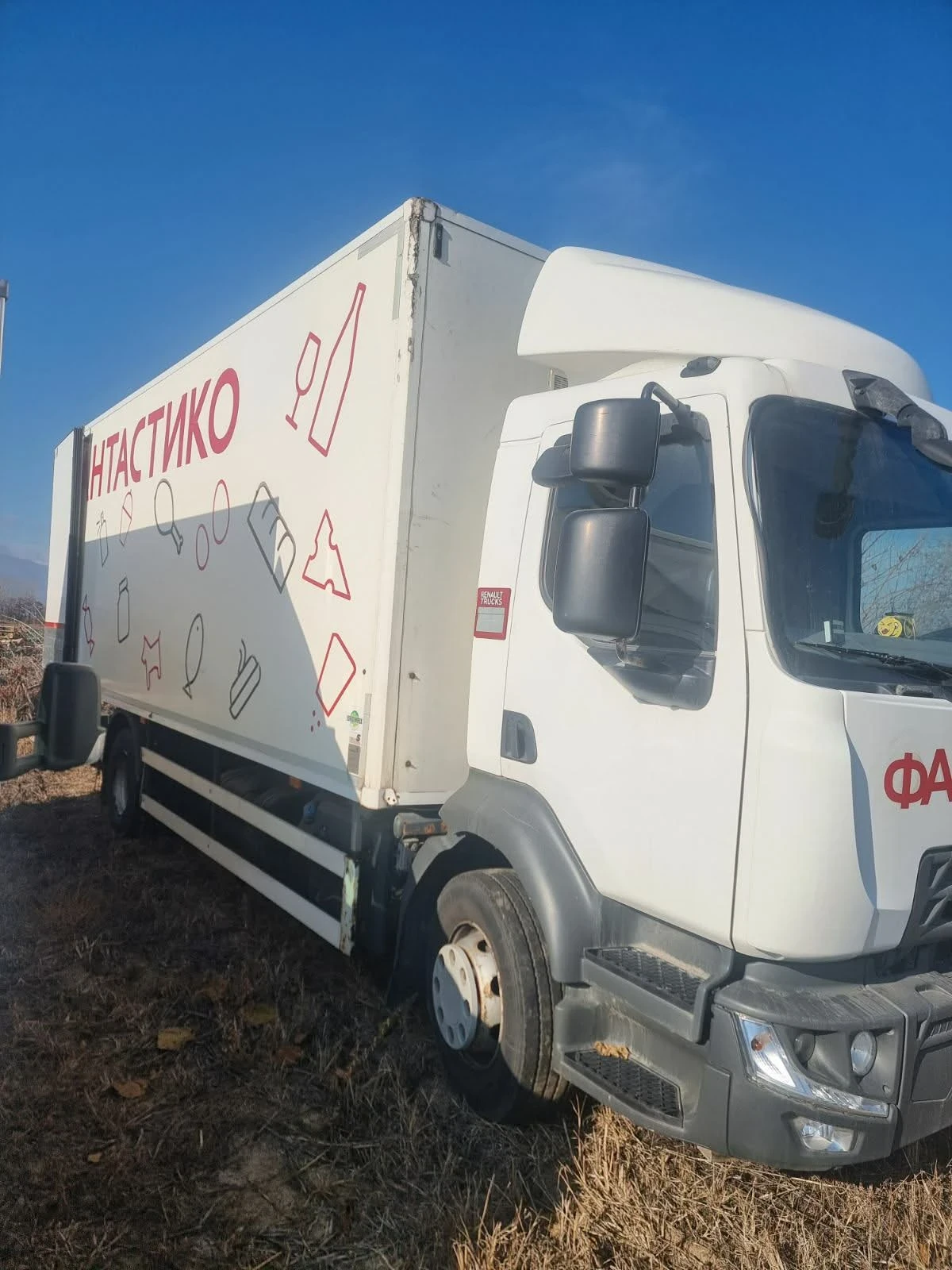 Renault D D16 с Падащ борд 