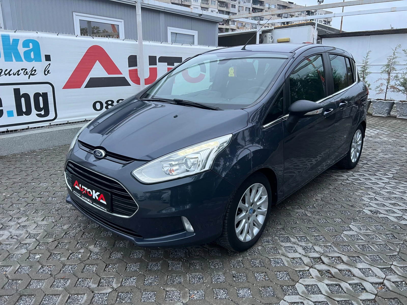 Ford B-Max 1.4i-90кс= ФАБРИЧНА ГАЗ= NAVI= KEYLESS= LED= 174хи - изображение 6