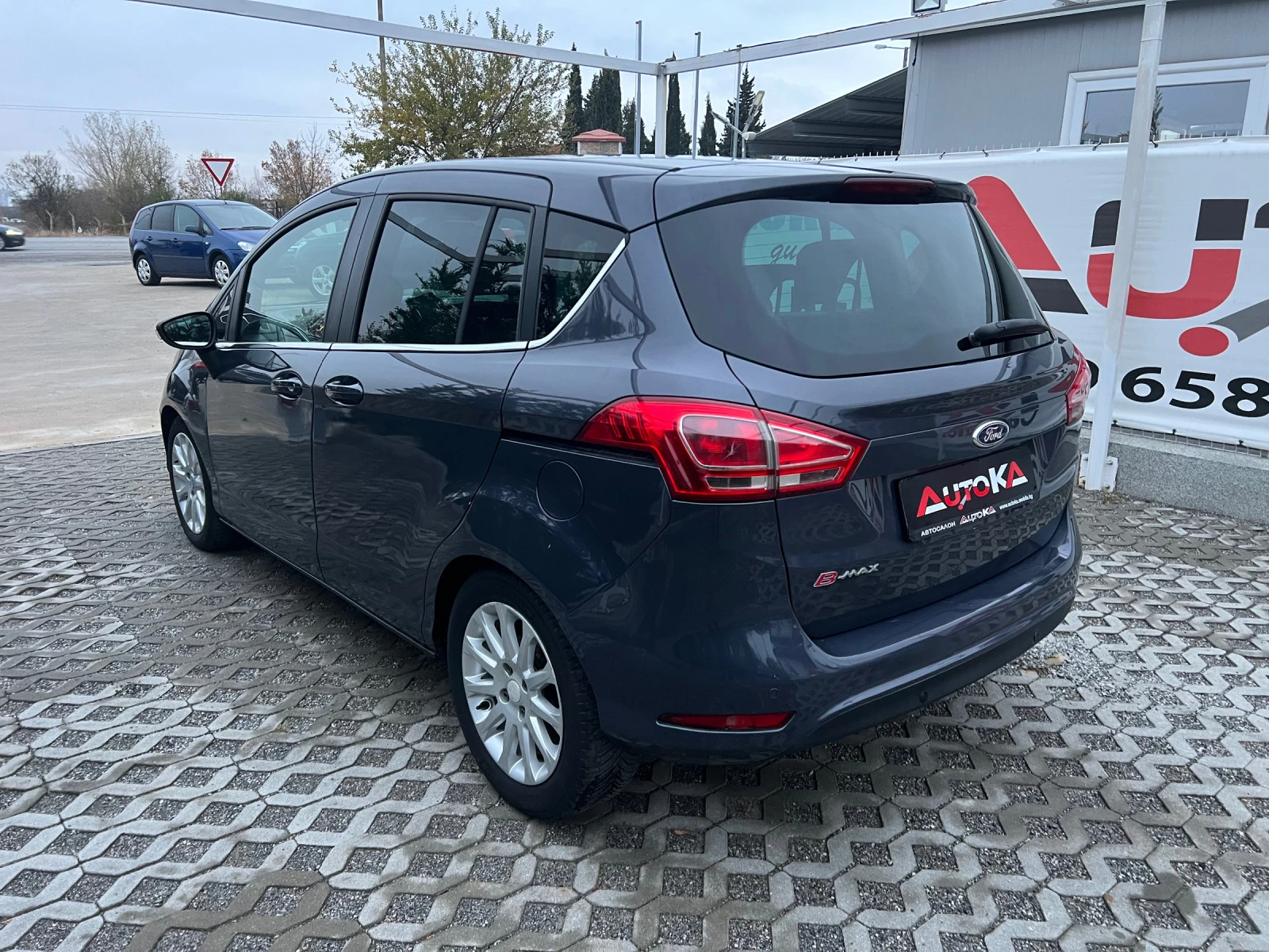 Ford B-Max 1.4i-90кс= ФАБРИЧНА ГАЗ= NAVI= KEYLESS= LED= 174хи - изображение 5