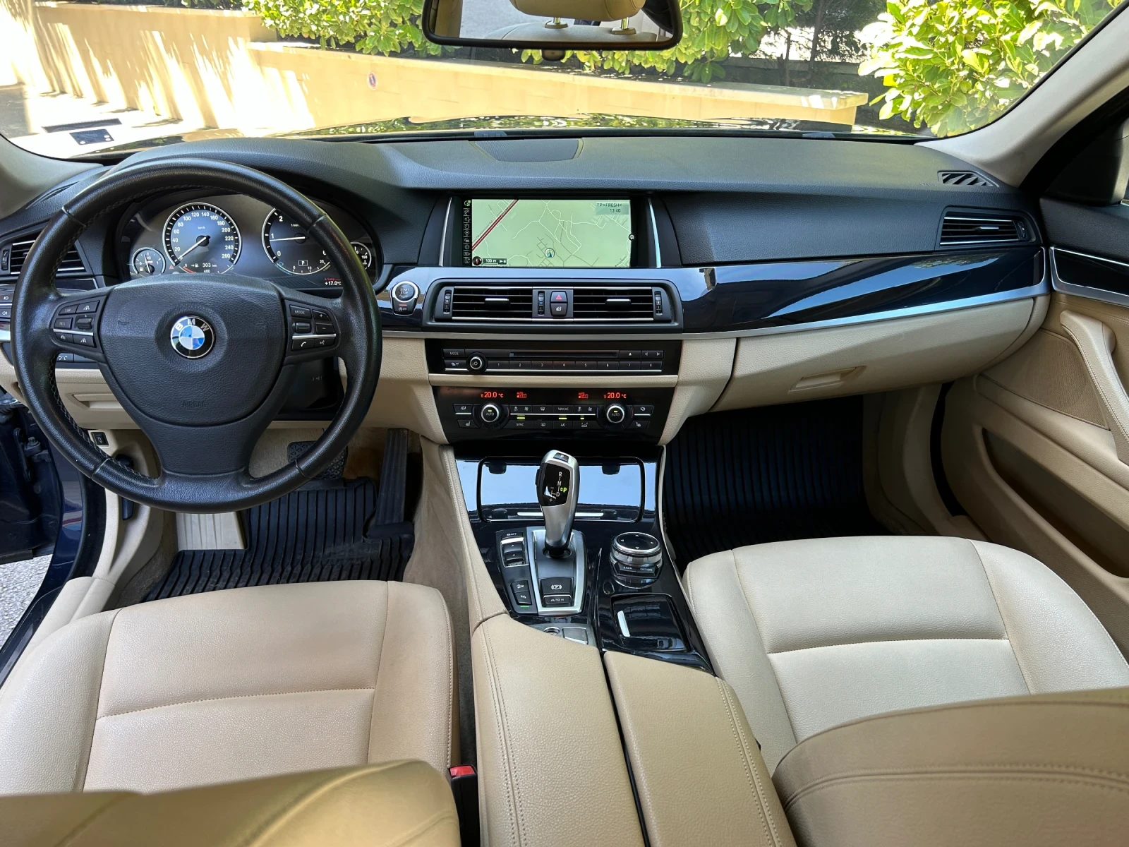 BMW 525 d xD, EURO 6B, 204 950 км, ПЪЛНА СЕРВИЗНА ИСТОРИЯ  - изображение 9