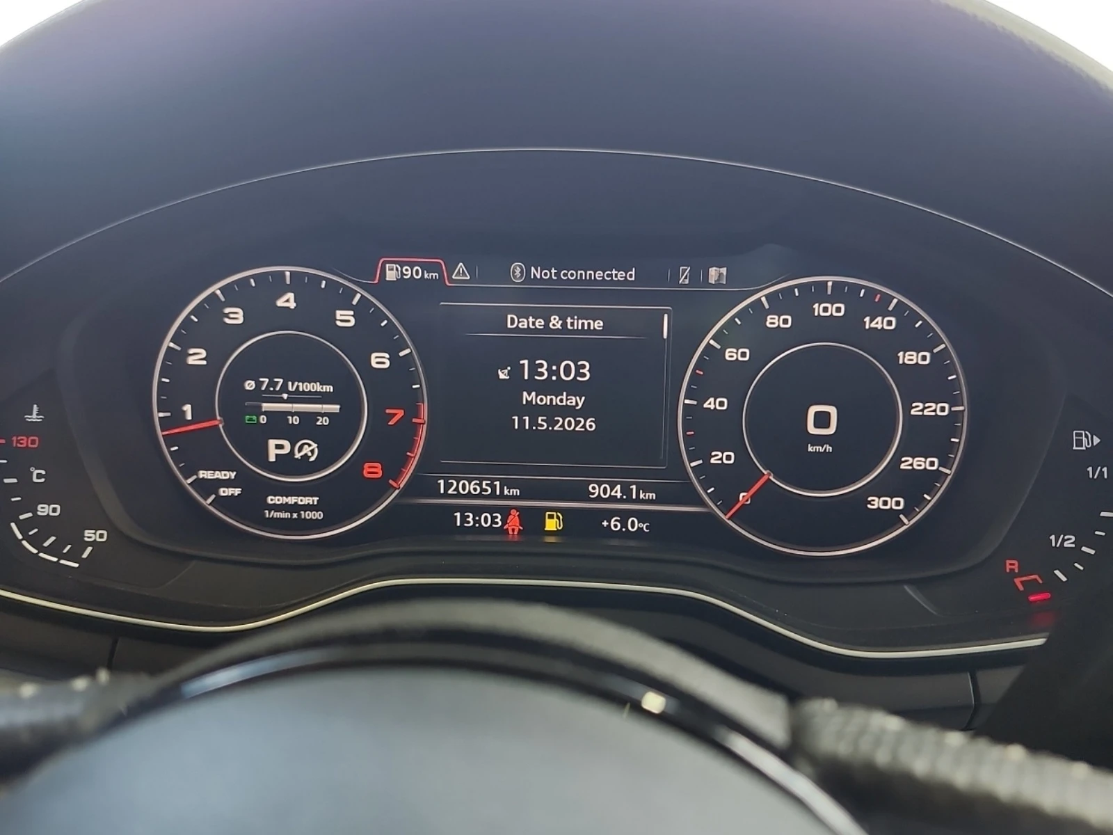 Audi A4 TECHNIK/360* CAM/DISTRONIC/HEAD UP/CARFAX/, снимка 7 - Автомобили и джипове - 54519840