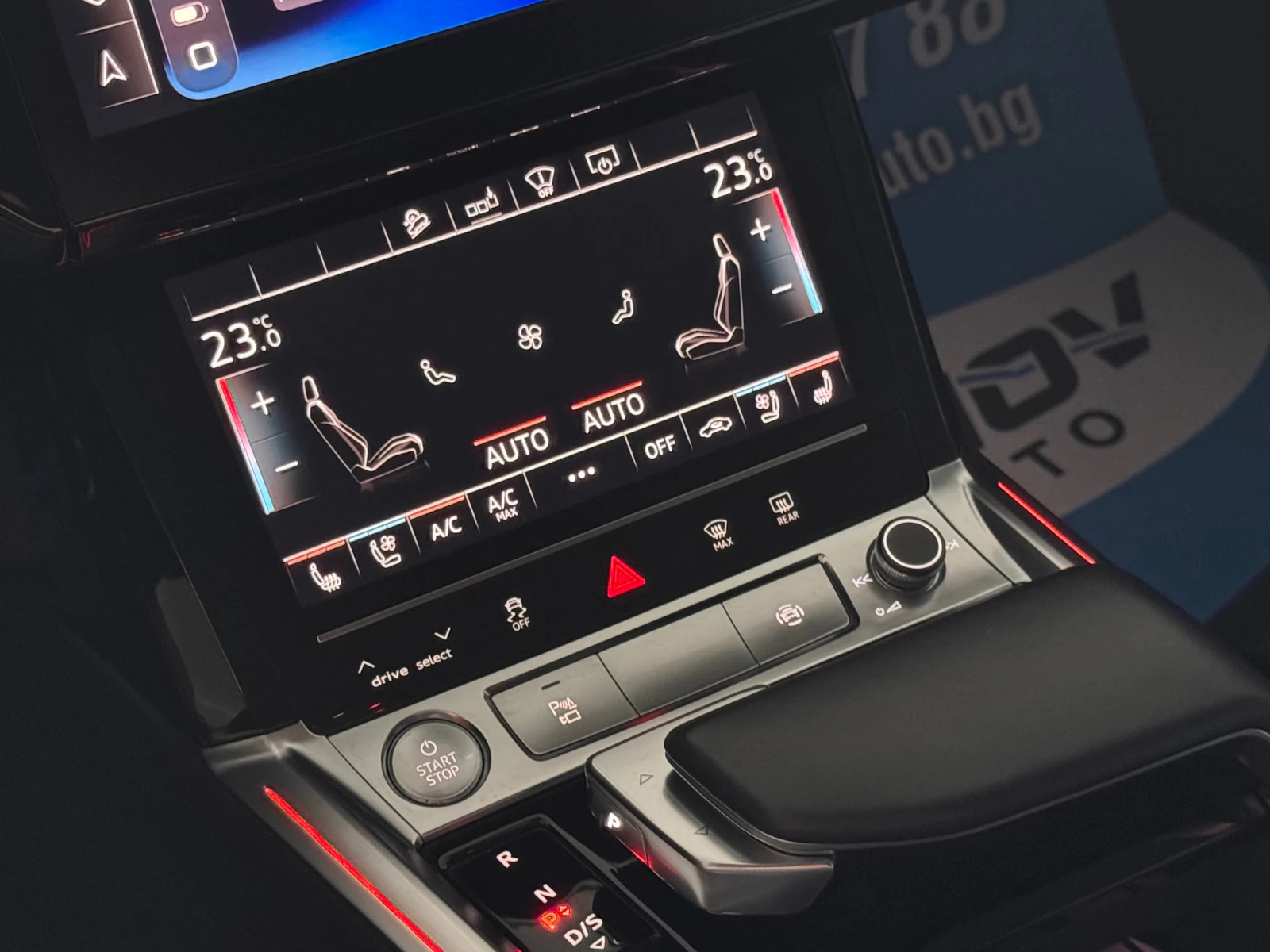 Audi E-Tron 55 95KWH HEAD-UP ОБДУХВАНЕ KEYLESSGO КАМЕРИ 360, снимка 11 - Автомобили и джипове - 56167124