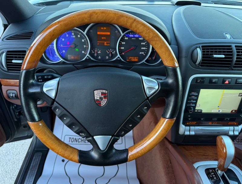 Porsche Cayenne 4.8S-УНИКАТ-LUK-PODGREV-NAVI-KAMERA-FULL-NEW-TOP, снимка 9 - Автомобили и джипове - 52859952