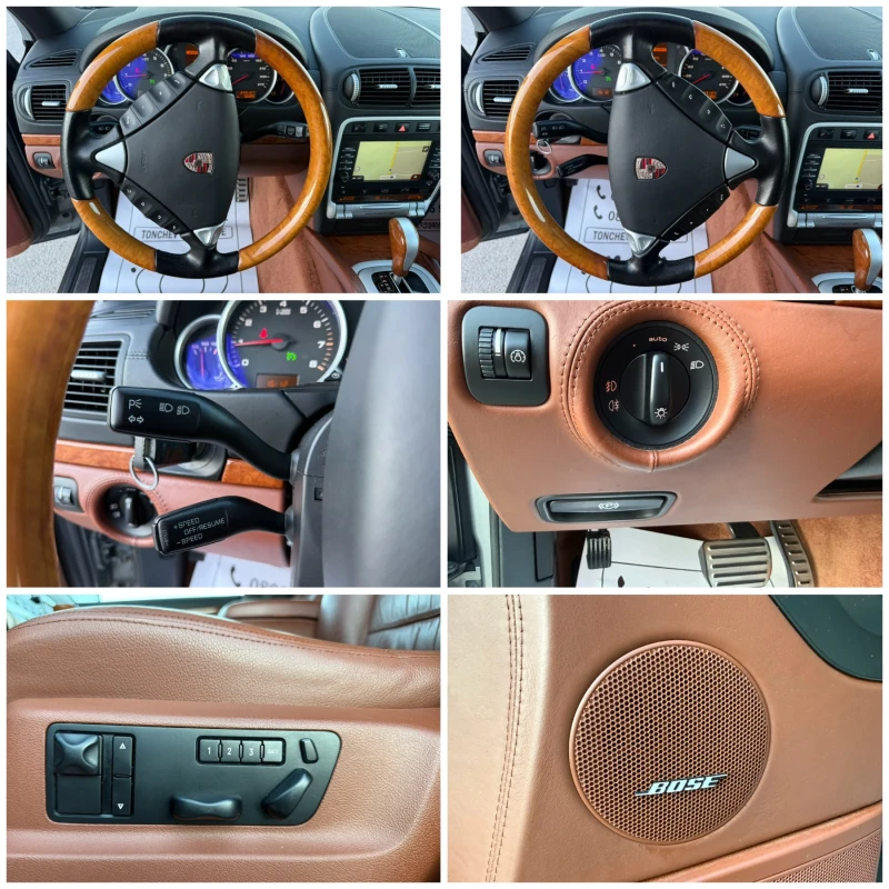Porsche Cayenne 4.8S-УНИКАТ-LUK-PODGREV-NAVI-KAMERA-FULL-NEW-TOP, снимка 15 - Автомобили и джипове - 52859952