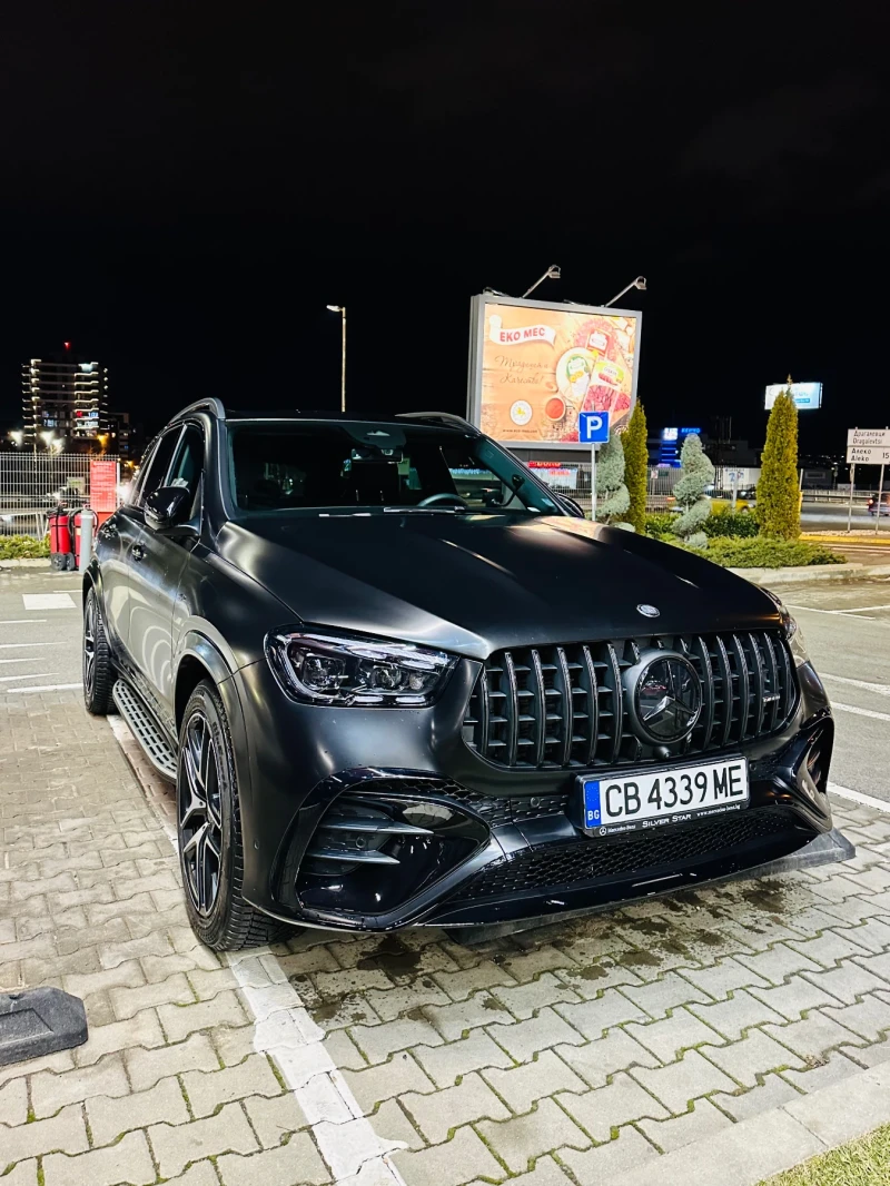 Mercedes-Benz GLE 53 4MATIC + PREMIUM PLUS/MASSAGE/NIGHT360/BURMESTER/PANORAMA, снимка 4 - Автомобили и джипове - 53089398