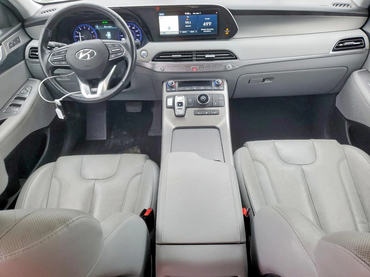 Hyundai Palisade 3.8V6* SEL* РЕАЛНИ КМ, снимка 7 - Автомобили и джипове - 54479014