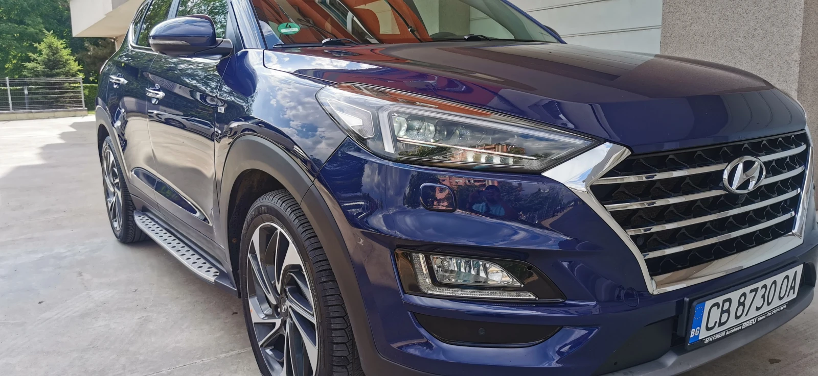 Hyundai Tucson 2.0CRDI PREMIUM, снимка 4 - Автомобили и джипове - 54892717