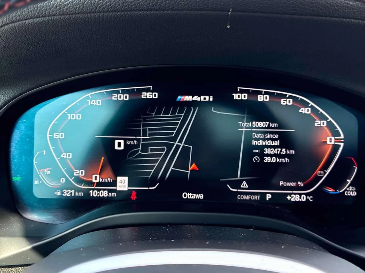 BMW X4 * M40i * CARFAX * ЦЕНА ДО БГ, снимка 8 - Автомобили и джипове - 54896536