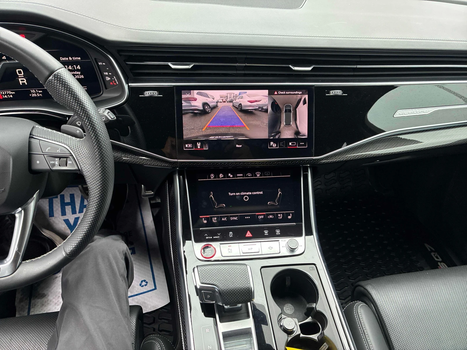 Audi SQ7 * CARFAX * БЕЗ ИНЦИДЕНТИ * ОПЦИЯ ЗА ФИНАНСИРАНЕ, снимка 9 - Автомобили и джипове - 56012679