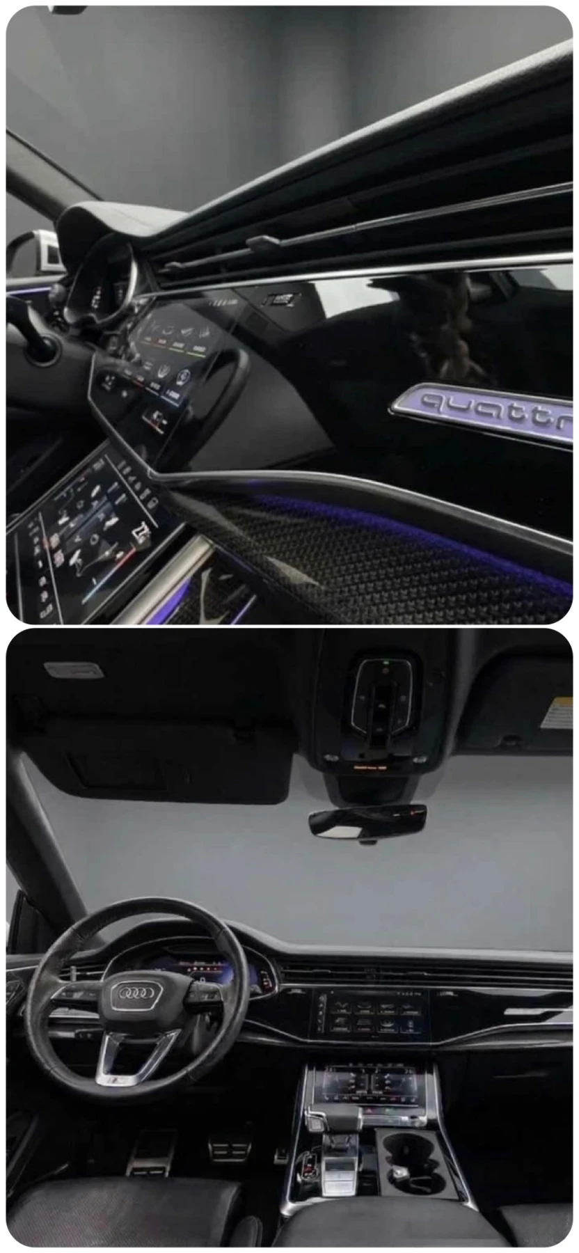 Audi SQ8 Pano#B&O#98km, снимка 7 - Автомобили и джипове - 56156275