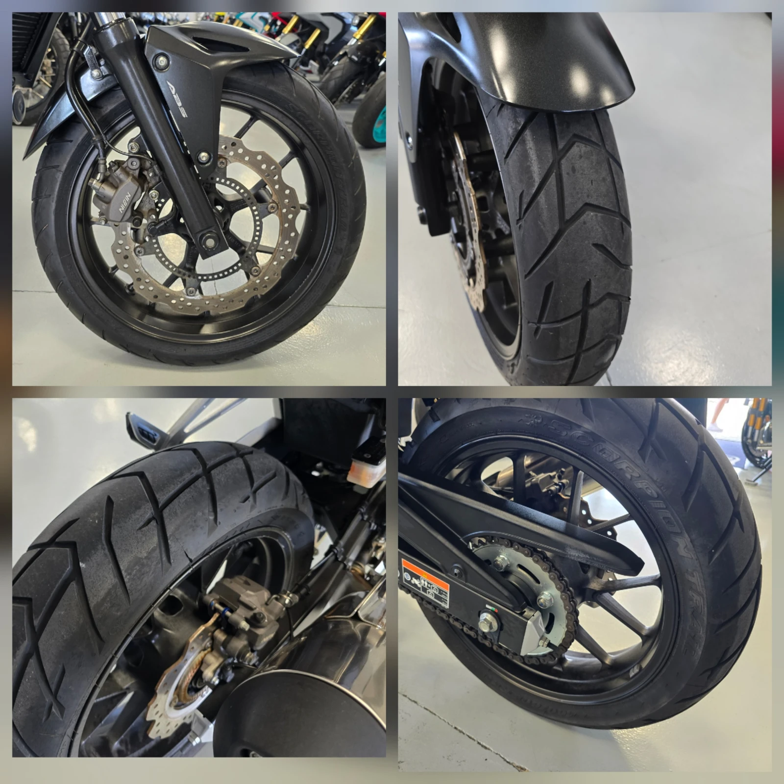 Honda Cb 500Х, 7494км.!, снимка 13 - Мотоциклети и мототехника - 55592593