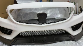 AMG оборудвана оригинална броня за W205 , снимка 3