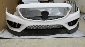 AMG оборудвана оригинална броня за W205 , снимка 6
