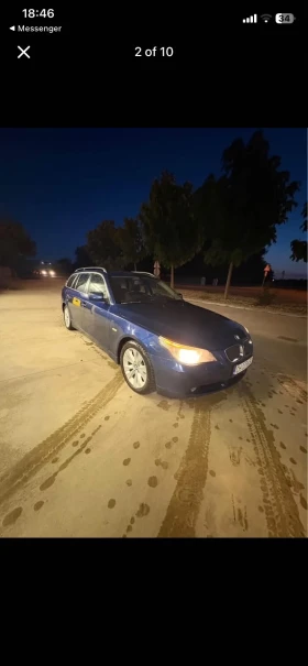 BMW 535 Bmw e60 535d комби, снимка 2