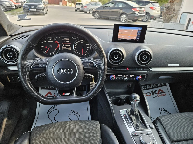 Audi A3 2.0TDI-184кс= S-Tronic= 3xS-line= FACE= QUATTRO, снимка 11 - Автомобили и джипове - 51289410