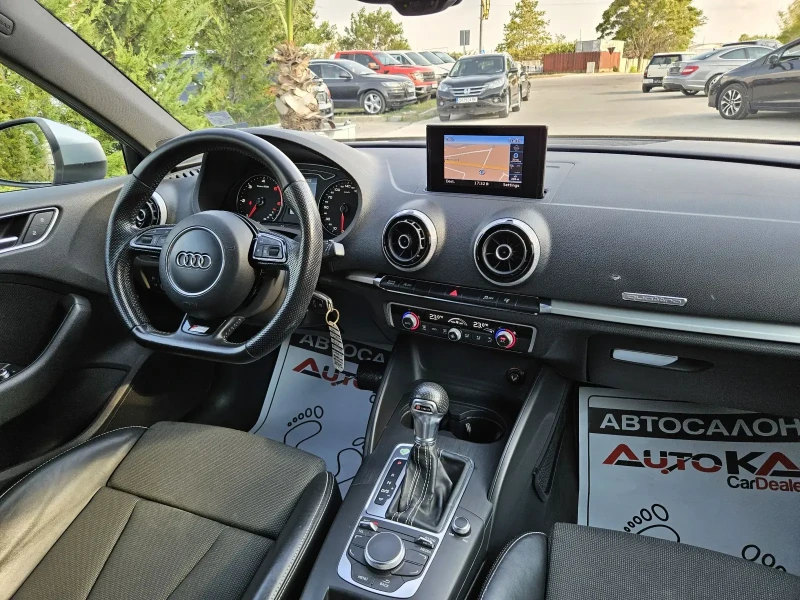 Audi A3 2.0TDI-184кс= S-Tronic= 3xS-line= FACE= QUATTRO, снимка 13 - Автомобили и джипове - 51289410