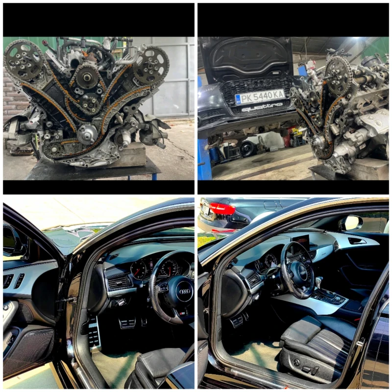 Audi A6 3.0D 245 -(306кс.)QUATTRO, BOSE, 3X S LINE, снимка 7 - Автомобили и джипове - 51925943