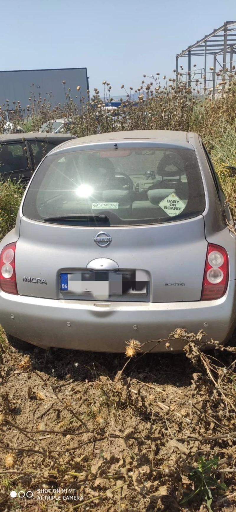 Nissan Micra K12 2003г., снимка 3 - Автомобили и джипове - 52883787