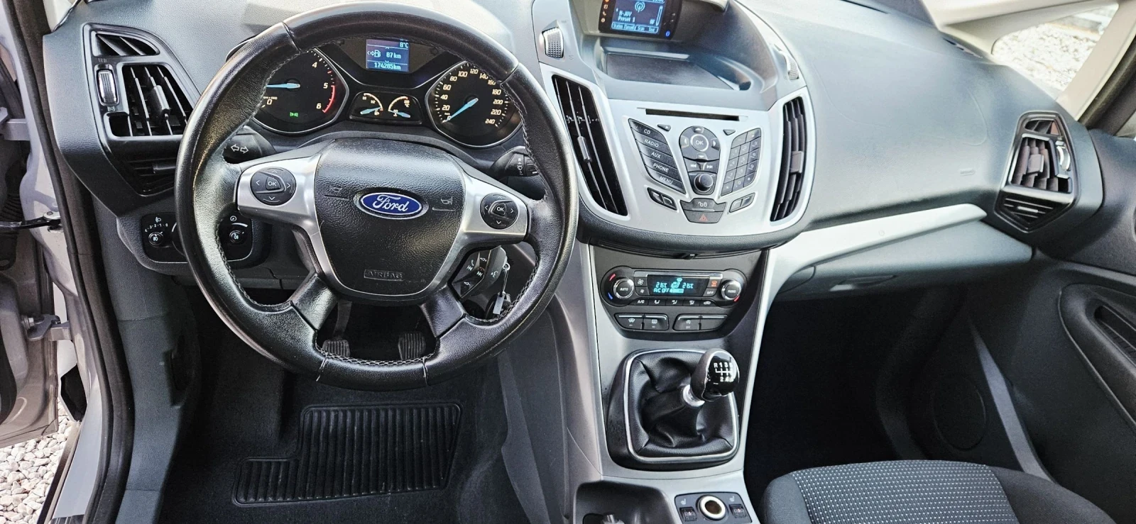 Ford C-max 2013г* 1.6D* , снимка 12 - Автомобили и джипове - 53829891