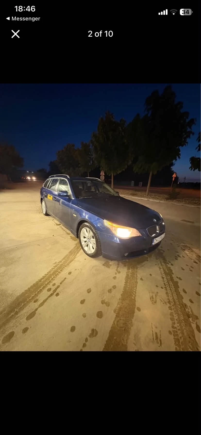 BMW 535 Bmw e60 535d комби, снимка 2 - Автомобили и джипове - 55631439