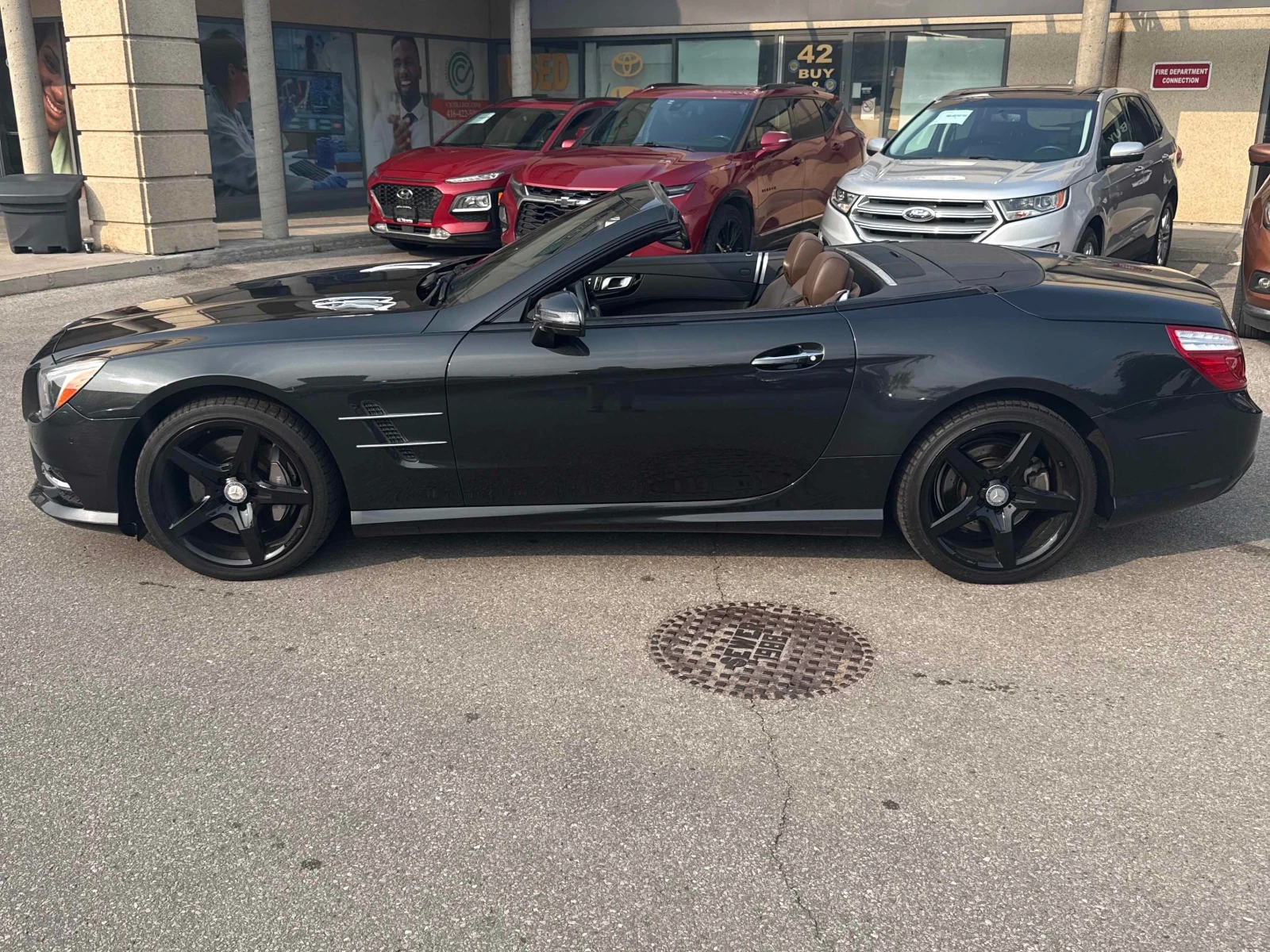 Mercedes-Benz SL 500 * 550 * АВТОКРЕДИТ БЕЗ ПЪРВОНАЧАЛНА ВНОСКА* , снимка 2 - Автомобили и джипове - 55873275
