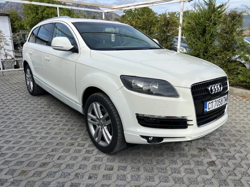 Audi Q7 4.2TDI-326кс= 7МЕСТА= ПАНОРАМА= КАМЕРА= ПОДГРЕВ, снимка 2 - Автомобили и джипове - 51839469