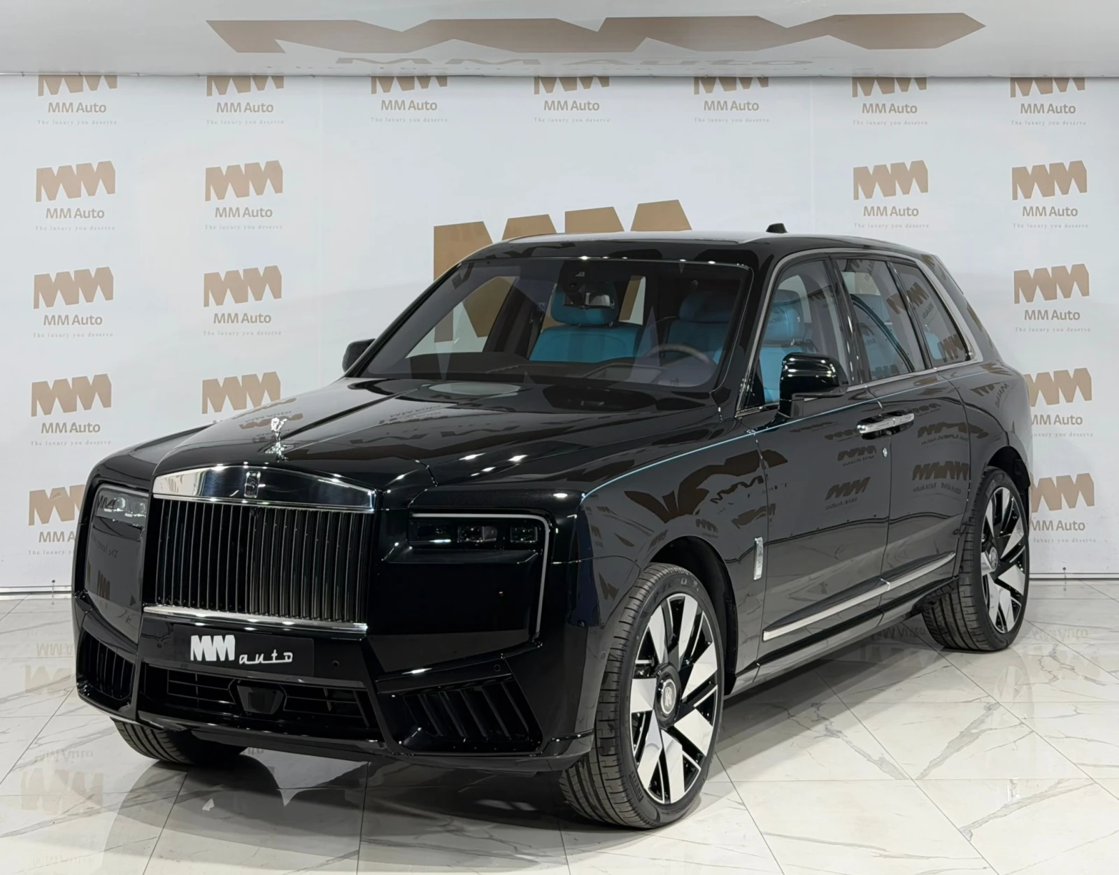 Rolls-Royce Cullinan Series II Facelift* Black+ Turchese