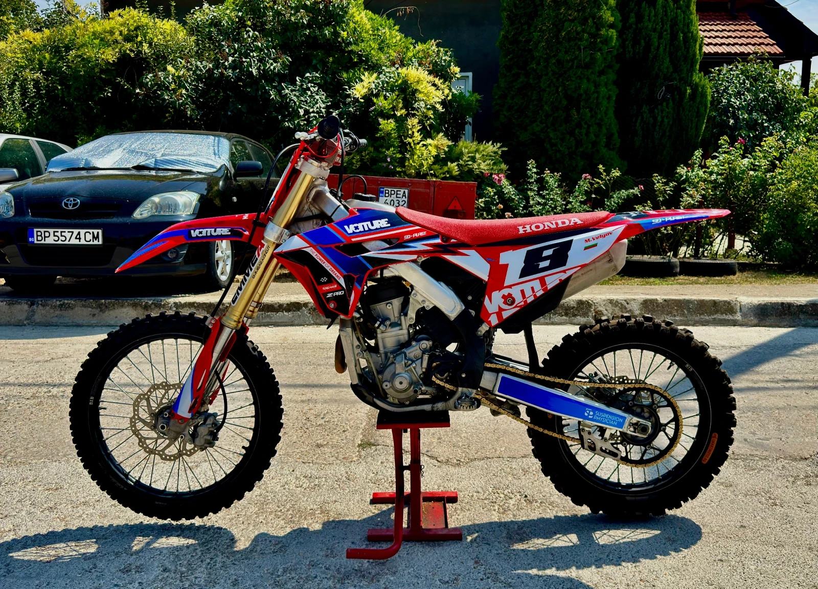 Honda Crf 250R, снимка 2 - Мотоциклети и мототехника - 56249331