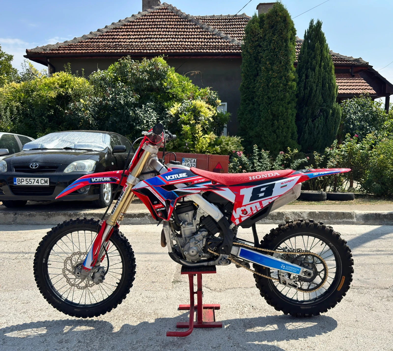 Honda Crf 250R, снимка 2 - Мотоциклети и мототехника - 55780516