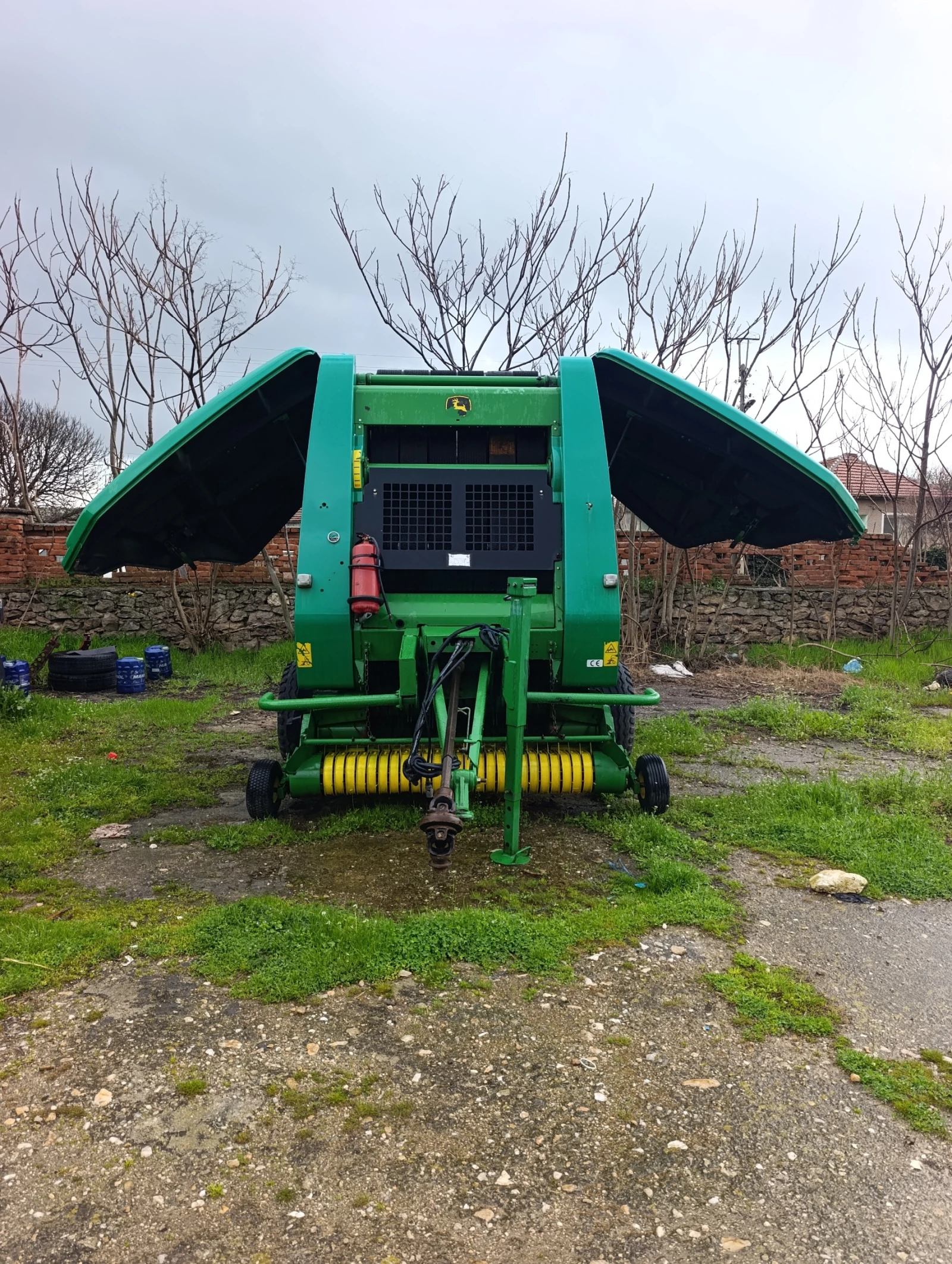 Балировачка John Deere 854 L Мрежа+ Сечка, снимка 8 - Селскостопанска техника - 54130706