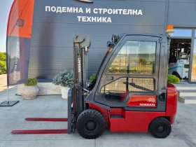 Мотокар Nissan ДИЗЕЛ / ИЗРАВНИТЕЛ / ДЖОЙСТИЦИ / КАБИНА !, снимка 2