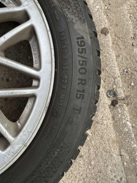 Гуми с джанти Continental 195/50R15, снимка 6 - Гуми и джанти - 52914776