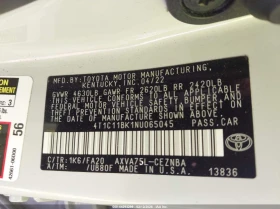 Toyota Camry 2.5l Le Awd - 15500 € / 30315.36 лв. - 95863923 9