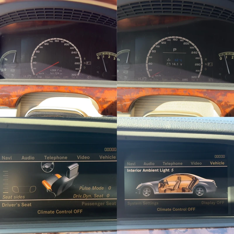 Mercedes-Benz S 550 - AMG/МАСАЖИ/ПОДГРЕВ И ОБДУХВАНЕ/4MATIC, снимка 15 - Автомобили и джипове - 52417634