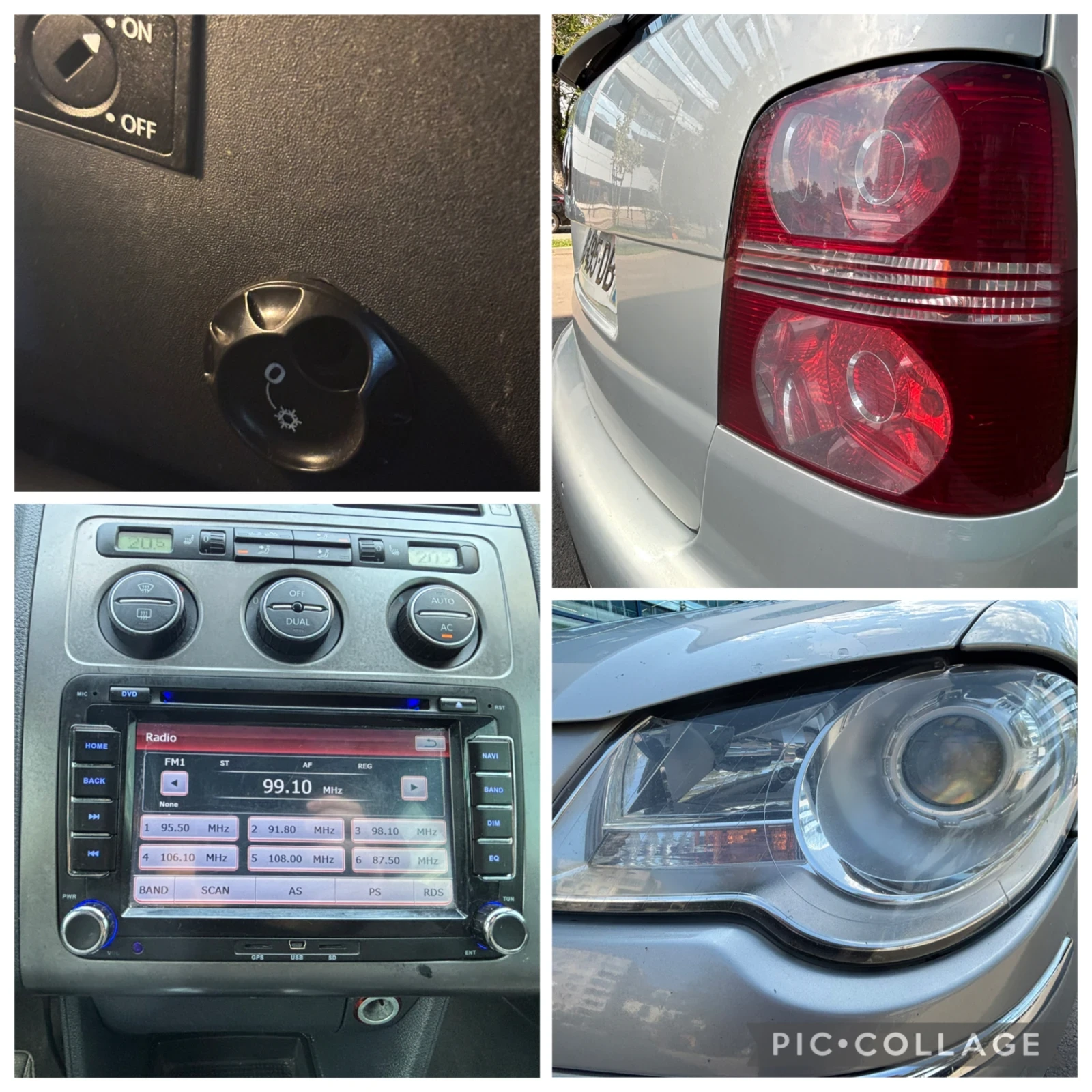 VW Touran 2.0Tdi DSG Full, снимка 16 - Автомобили и джипове - 55588800