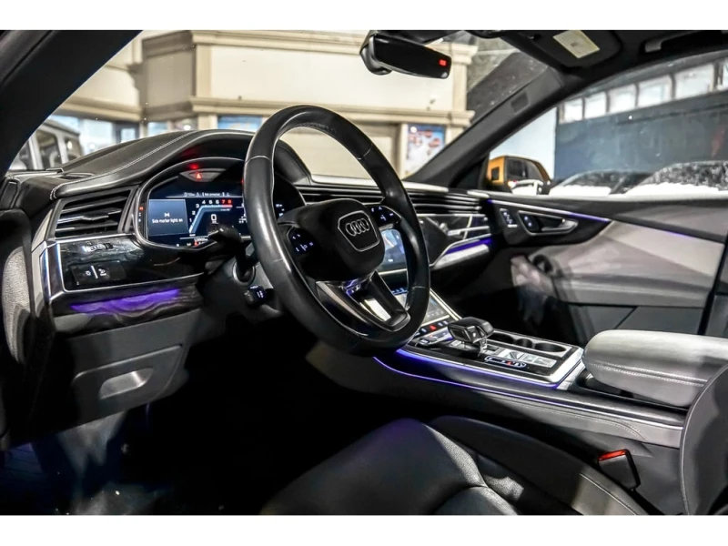 Audi Q8 * TECHNIK S LINE QUATTRO | MASSAGE SEATS | HUD | 3, снимка 10 - Автомобили и джипове - 52928171