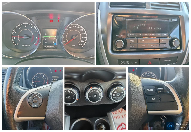 Mitsubishi ASX 1.6 i, снимка 15 - Автомобили и джипове - 53263790