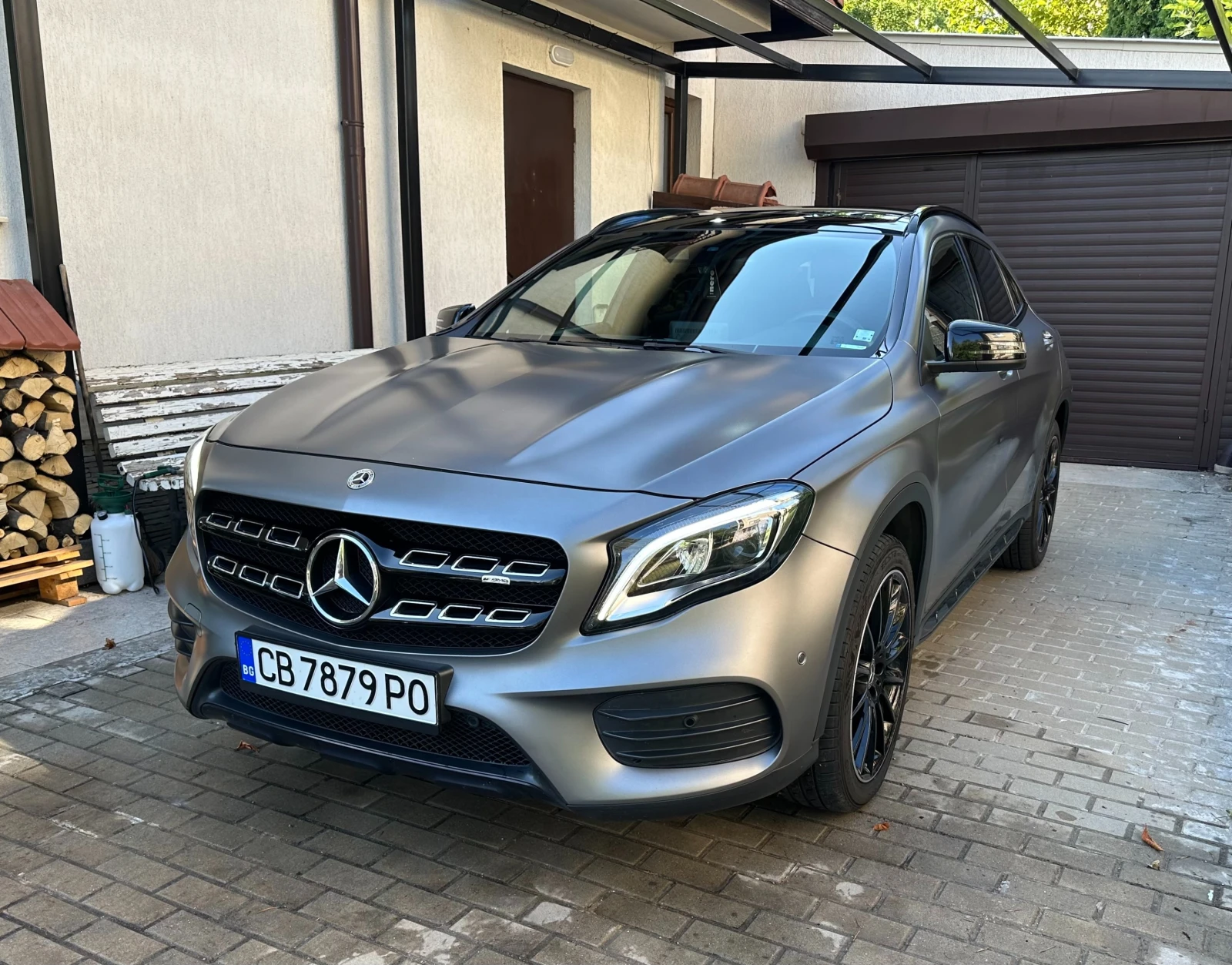 Mercedes-Benz GLA 220 AMG пакет, Mountain Grey Matte
