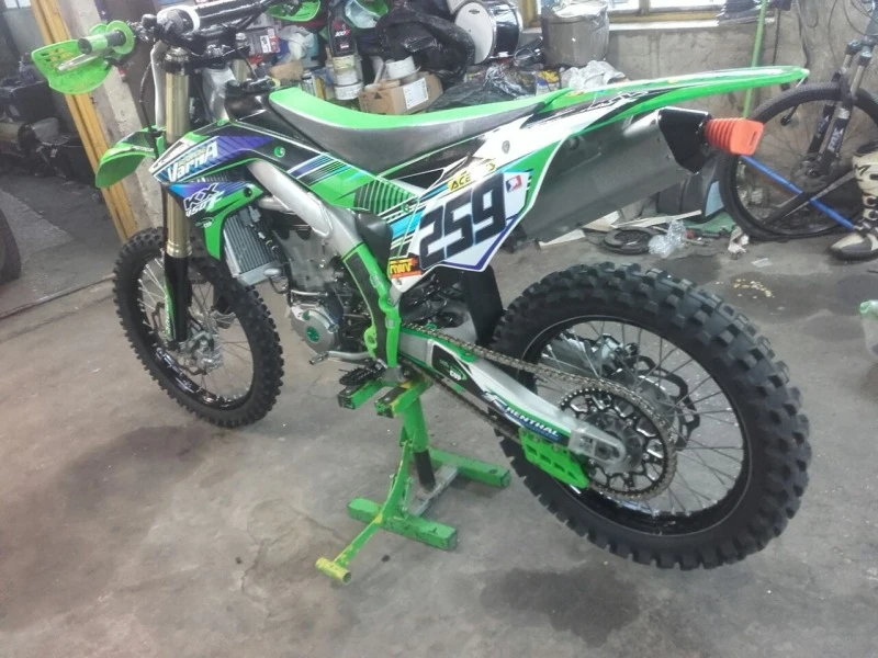 Kawasaki Kx 450F, снимка 5 - Мотоциклети и мототехника - 46942187