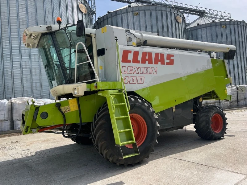 Комбайн Claas  LEXION 480, снимка 5 - Селскостопанска техника - 45323991