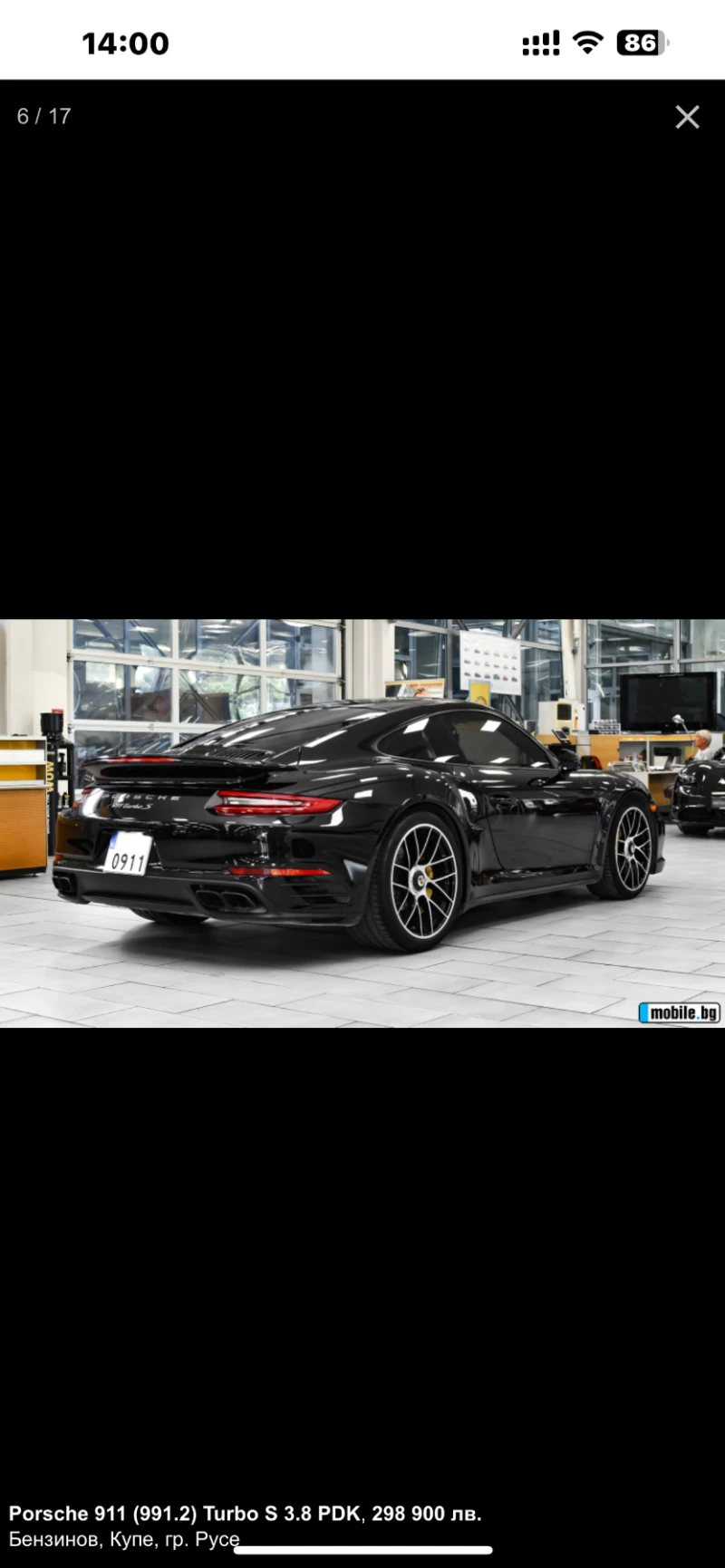 Porsche 911 TURBO S, снимка 7 - Автомобили и джипове - 48046432