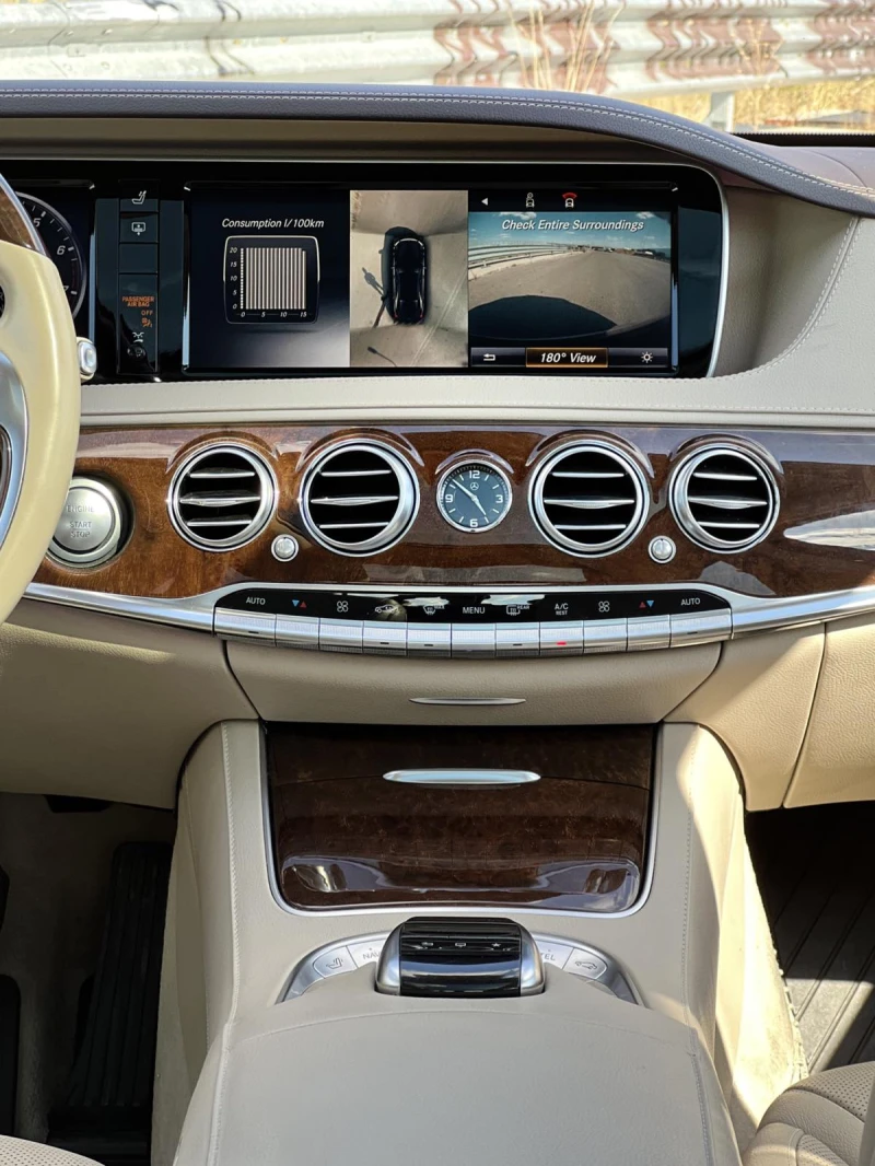 Mercedes-Benz S 550 4MATIC* КАСКО* РЕАЛНИ КМ* ПЕРФЕКТНА, снимка 12 - Автомобили и джипове - 51876602