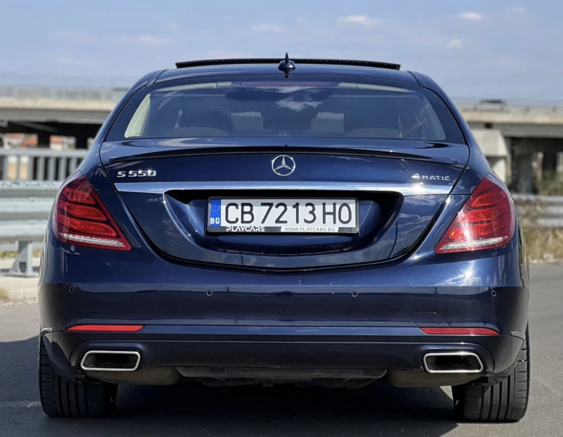 Mercedes-Benz S 550 4MATIC* КАСКО* РЕАЛНИ КМ* ПЕРФЕКТНА, снимка 4 - Автомобили и джипове - 51876602